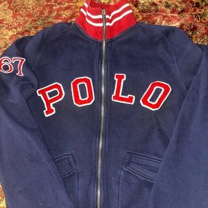 Polo by Ralph Lauren Heritage 67 Varsity Jacket Zip Up